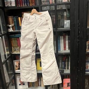 North Face Women's Cream Ski Pants